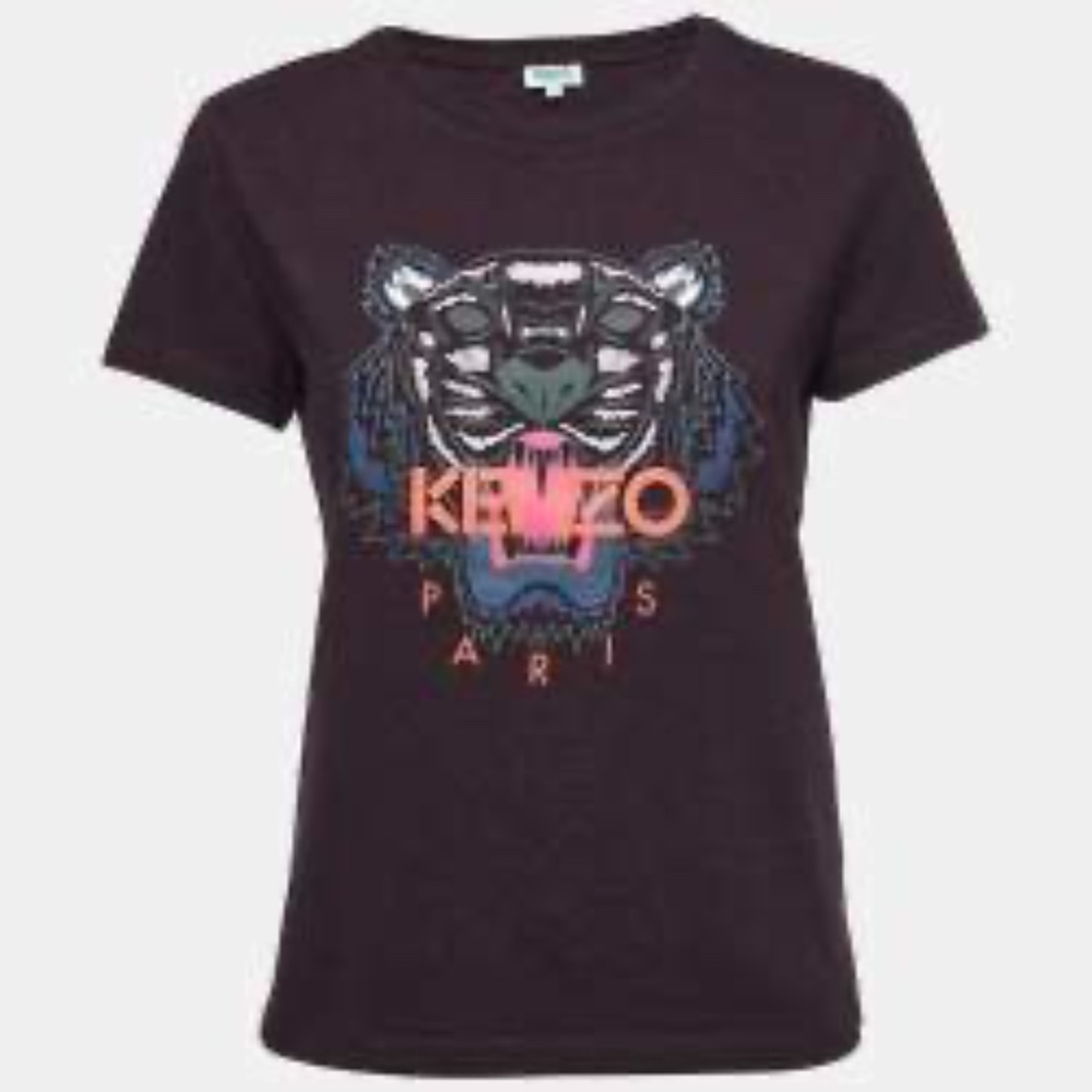 Kenzo Tiger Purple Tee